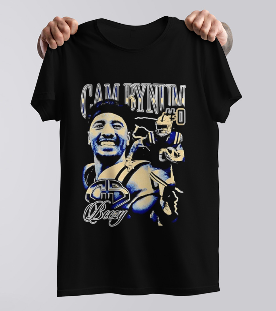 Cam Bynum #0 Colts Football 2024 T-Shirt