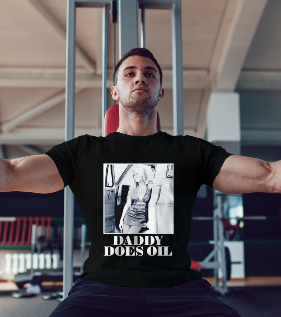 Daddy Does Oil Classic Retro Style Vintage Vibes T-Shirt