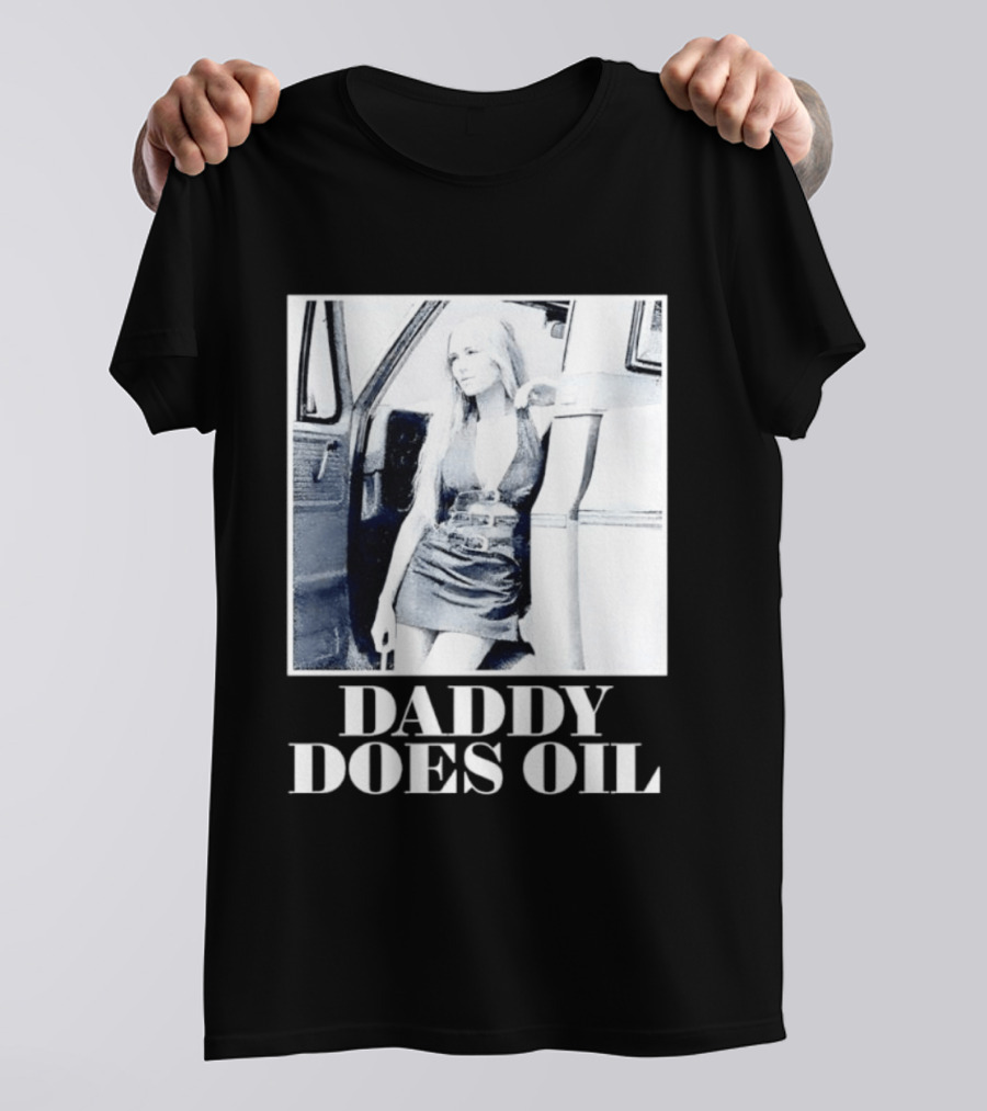 Daddy Does Oil Classic Retro Style Vintage Vibes T-Shirt