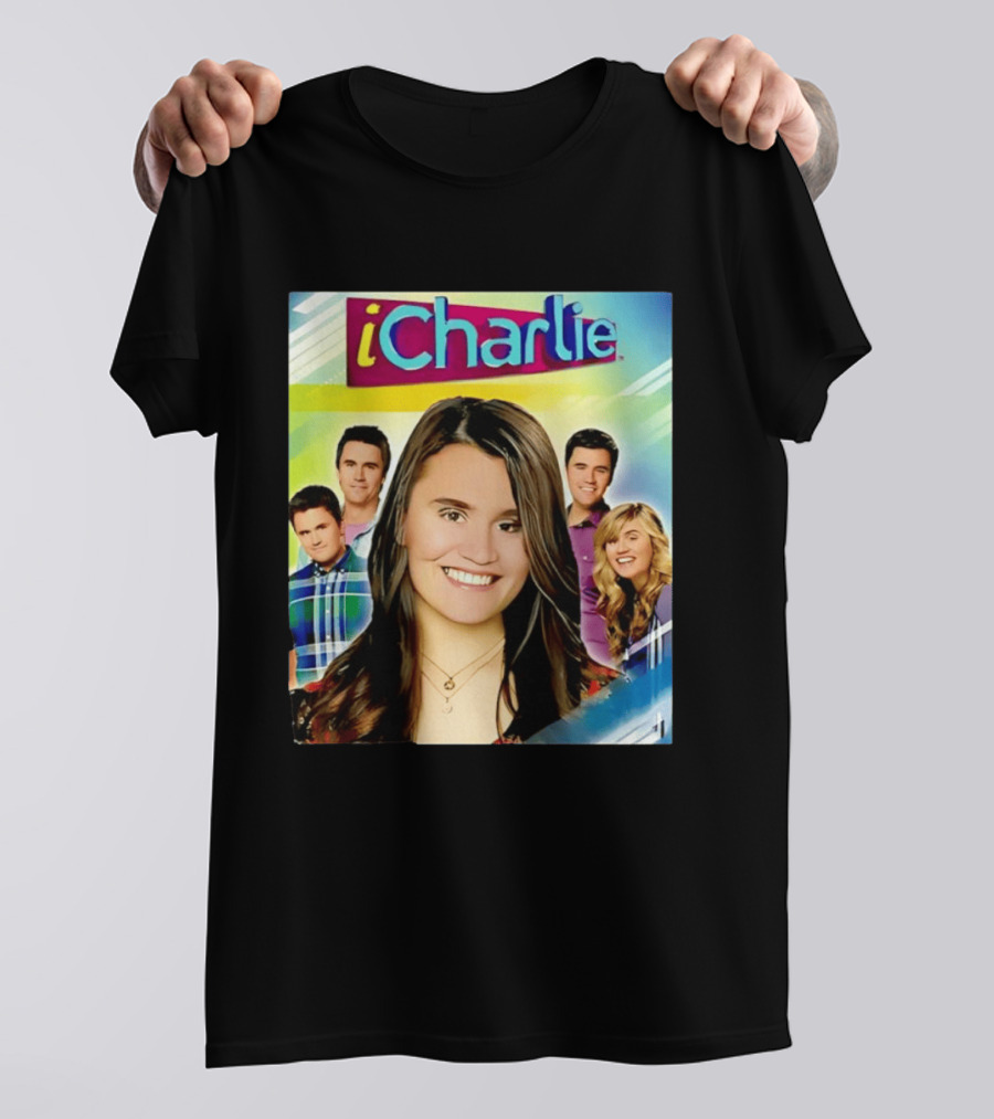 ICharlie Good Luck Charlie And ICarly Show Stars Cast T-Shirt