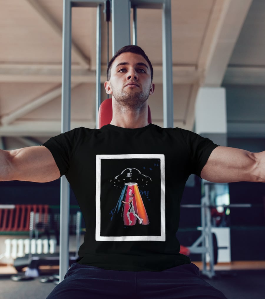 El Wembalien Victor Wembanyama UFO San Antonio Spurs NBA Basketball 2026 T-Shirt
