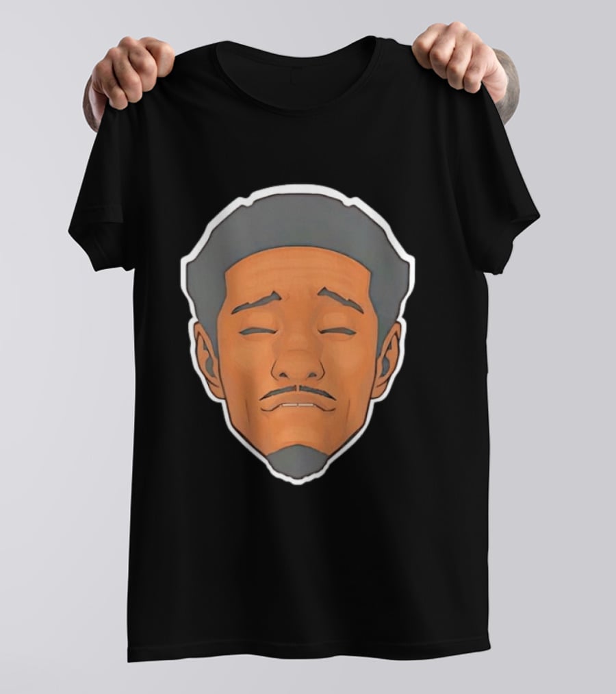 Klay Thompson Eyes Closed NBA Focus T-Shirt