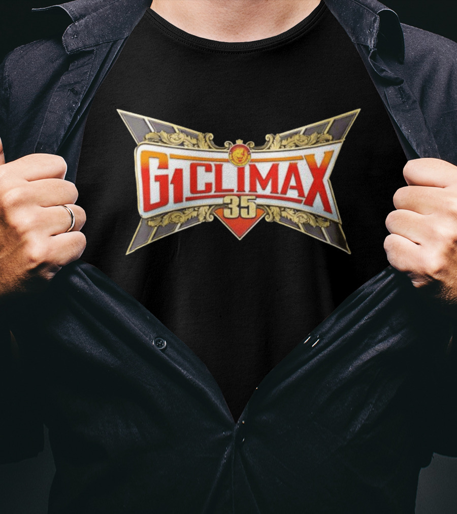 New Japan Pro Wrestling G1 Climax 35 Japanese Wrestling Event T-Shirt