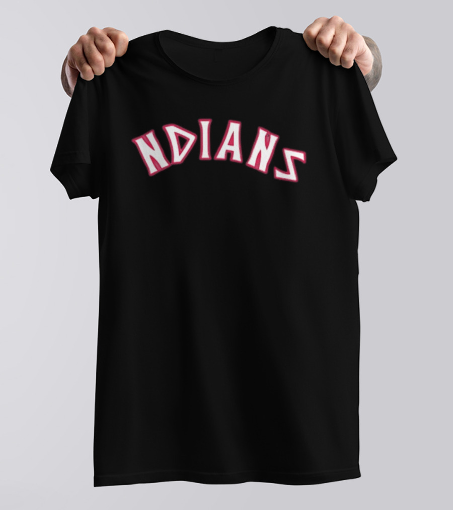 Cleveland Indians Pullover Jersey NDANS T-Shirt