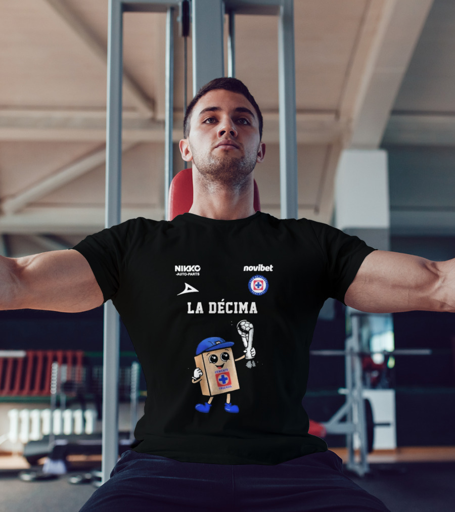 Cruz Azul Campeon Liga MX La Decima Cemento Cruz Azul 2026 T-Shirt