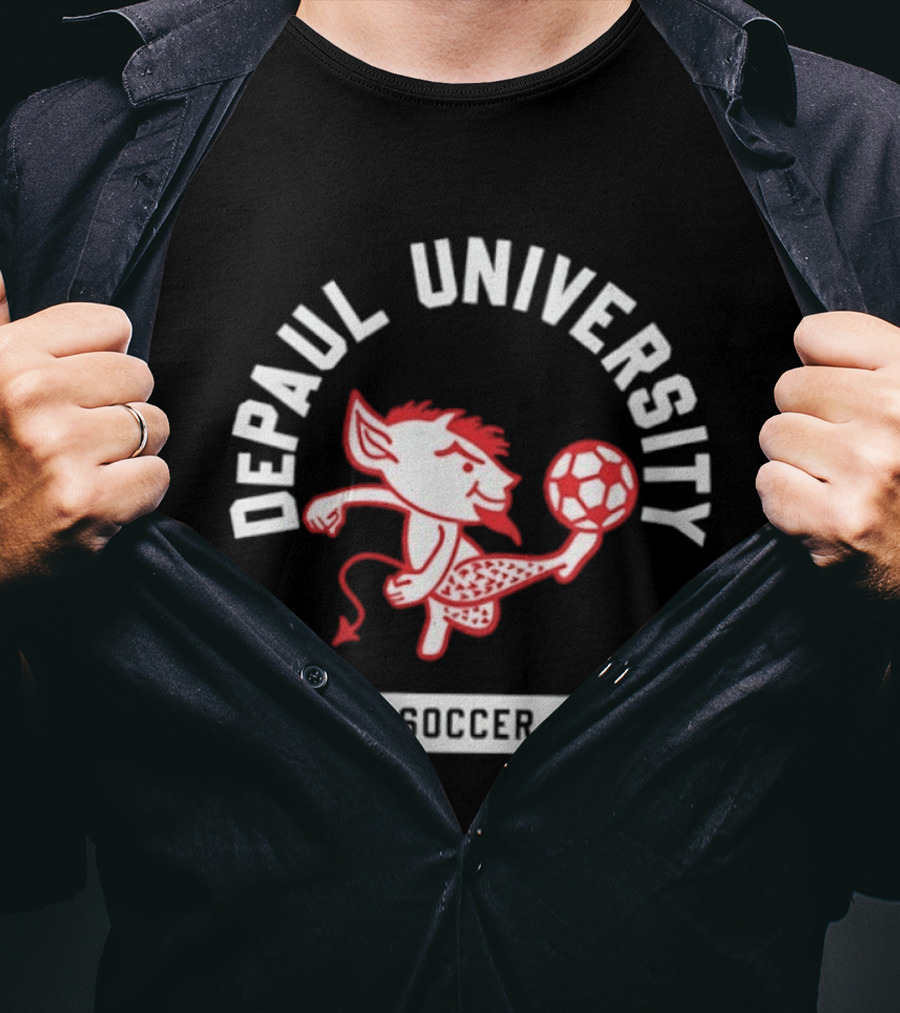 DePaul University Blue Demons Soccer T-Shirt