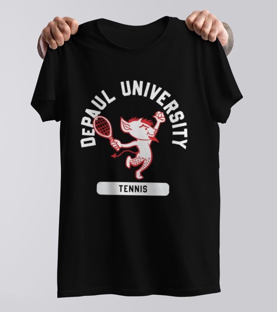 DePaul University Blue Demons Tennis T-Shirt