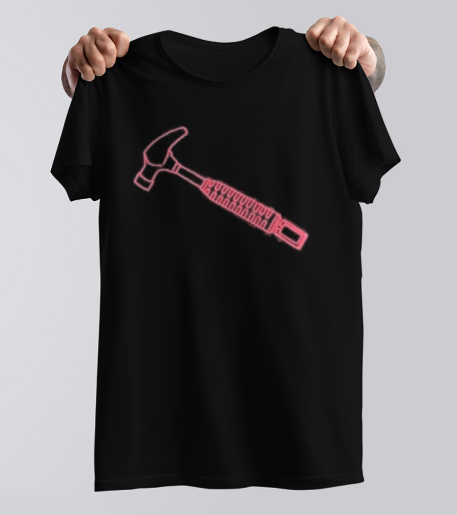 Dorohedoro Shin El Corazon Steady Hands Unique Pink Hammer T-Shirt
