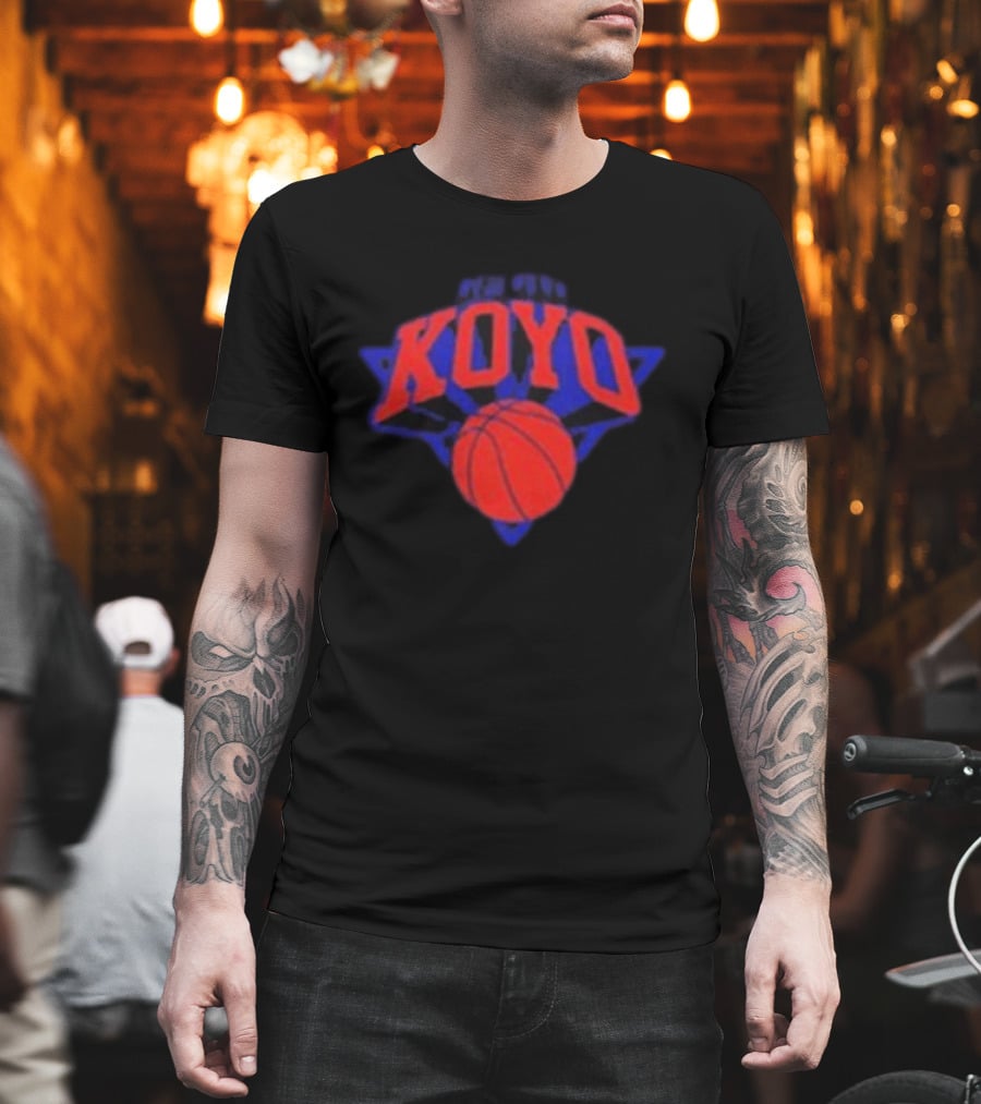 New York Knicks Koyo My Heart Pounds For Towns T-Shirt