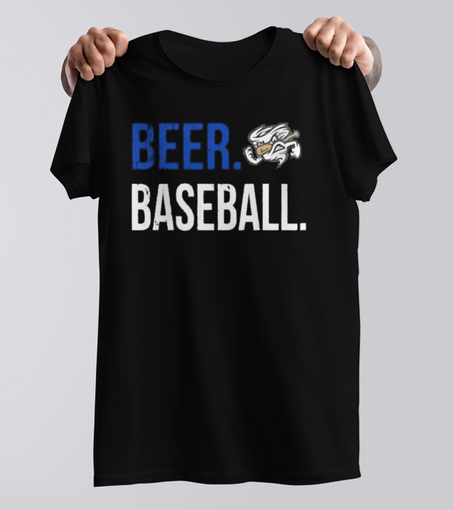 Beer Baseball Omaha Storm Chasers T-Shirt