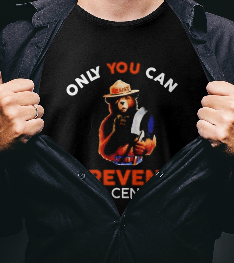 Smokey Bear Resist Only You Can Prevent Data Centers T-Shirt