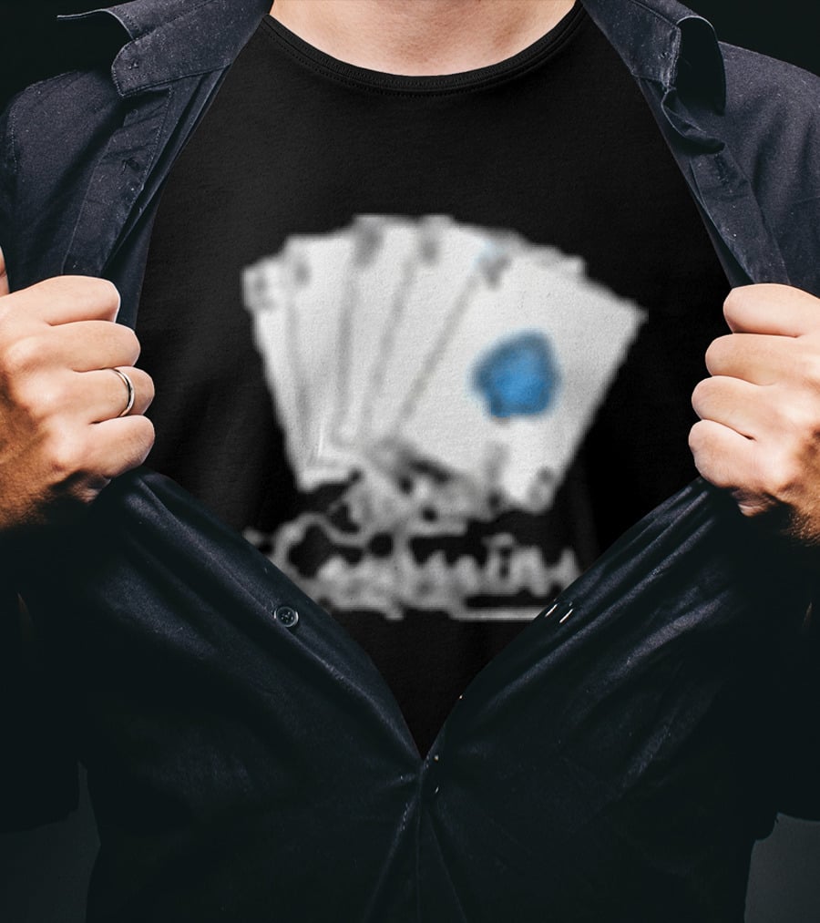 Soul Assassins Dj Gs X T.f Don't Call Me Lucky Playing Cards Spade T-Shirt
