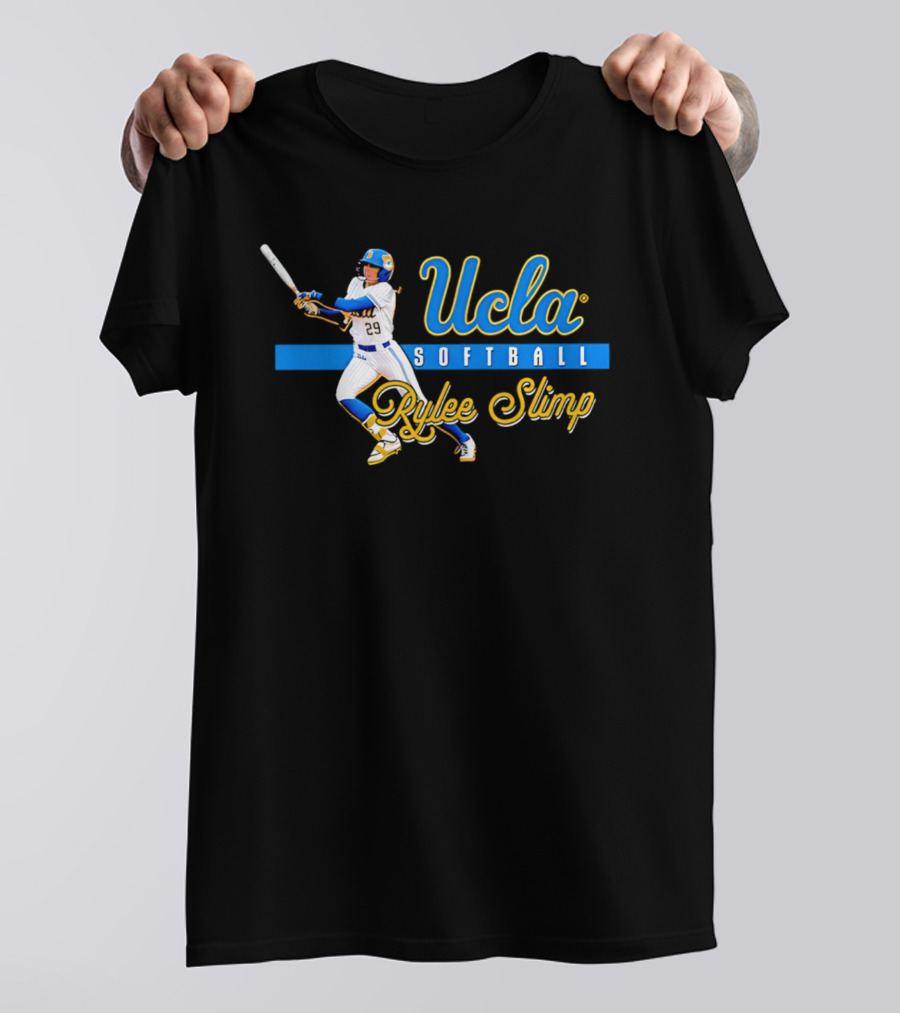 UCLA Softball Rylee Slimp Player Action T-Shirt