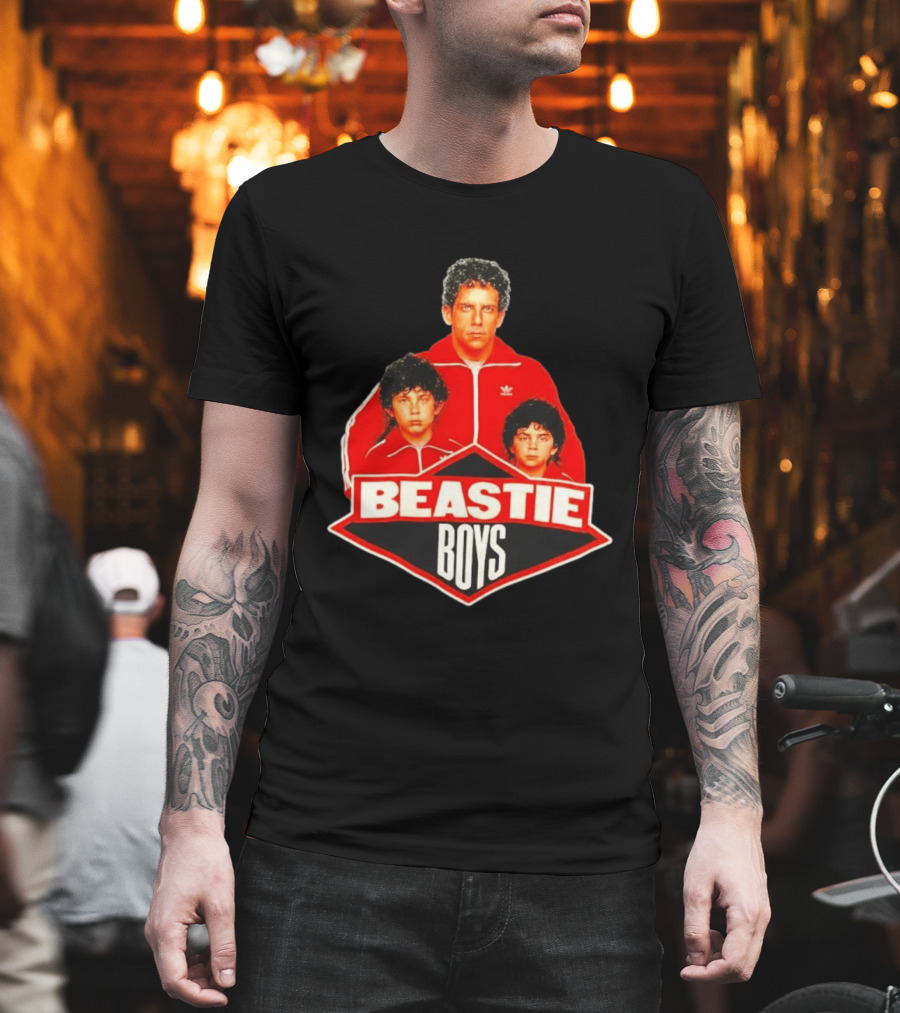 Beastie Boys Red Tracksuit Iconic Hip Hop T-Shirt