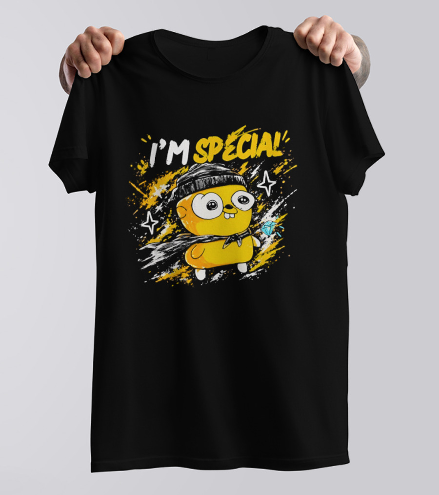 I'm Special Go Gopher Golang Programming Code T-Shirt