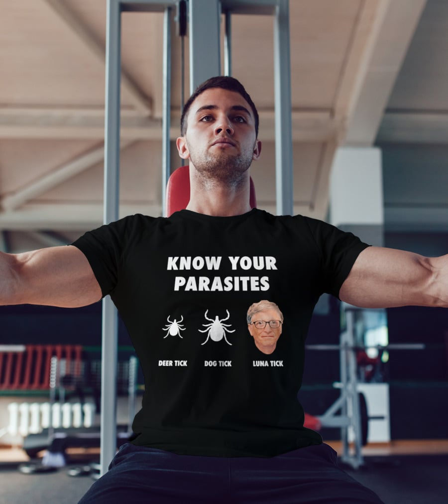 Know Your Parasites Deer Tick Dog Tick Luna Tick T-Shirt