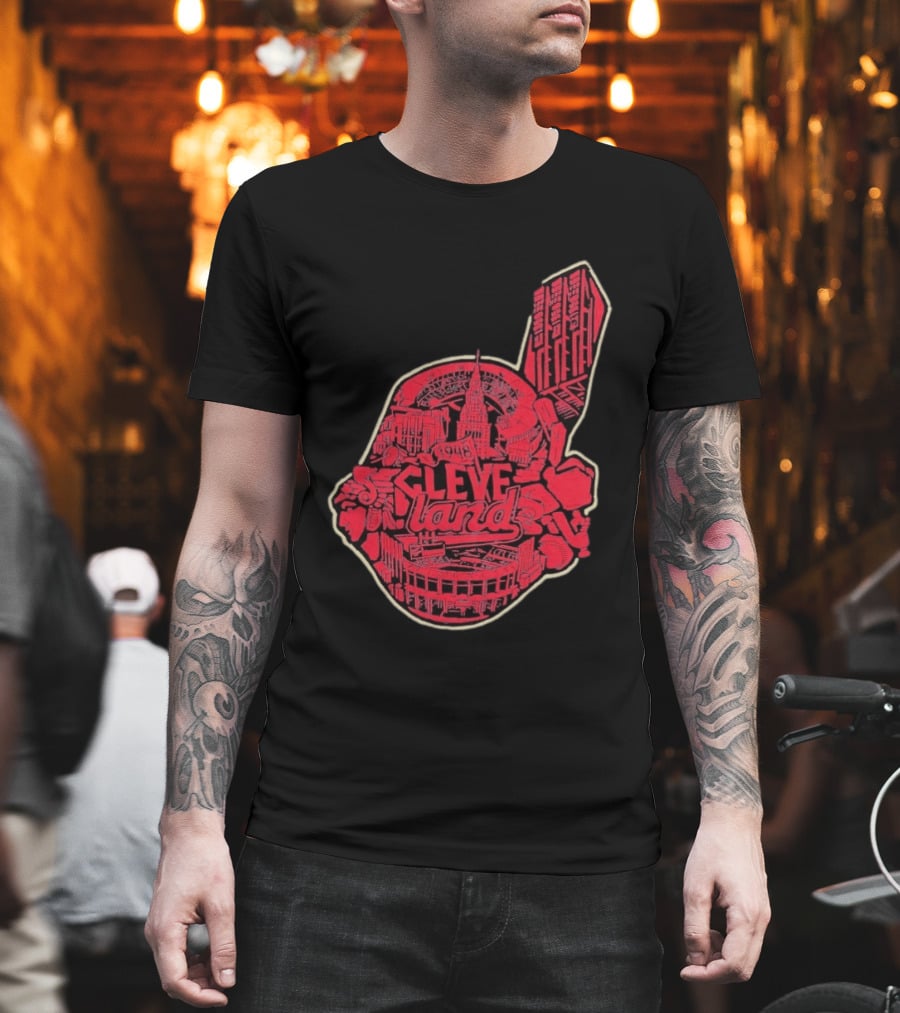 Cleveland Guardians 1948 Terminal Tower Progressive Field CLEVEland T-Shirt