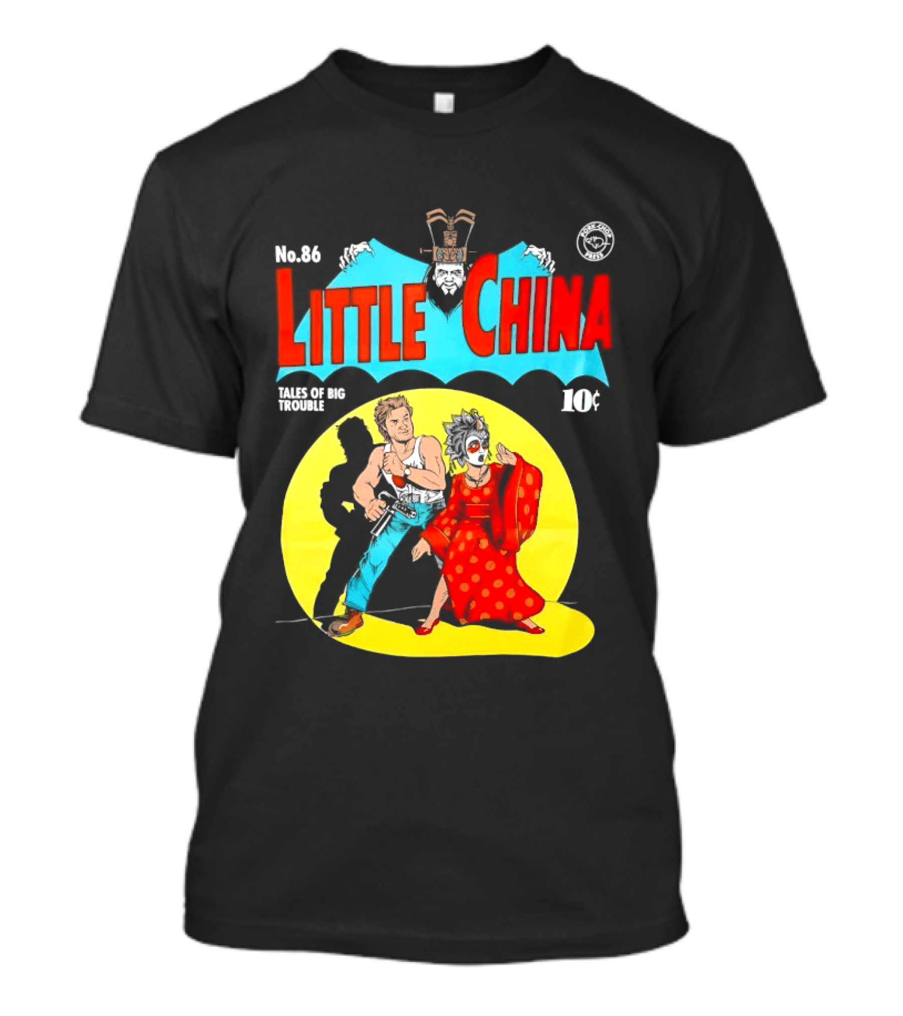No 86 Little China Jack Burton Gracie Law David Lo Pan Tales Of Big Trouble T-Shirt