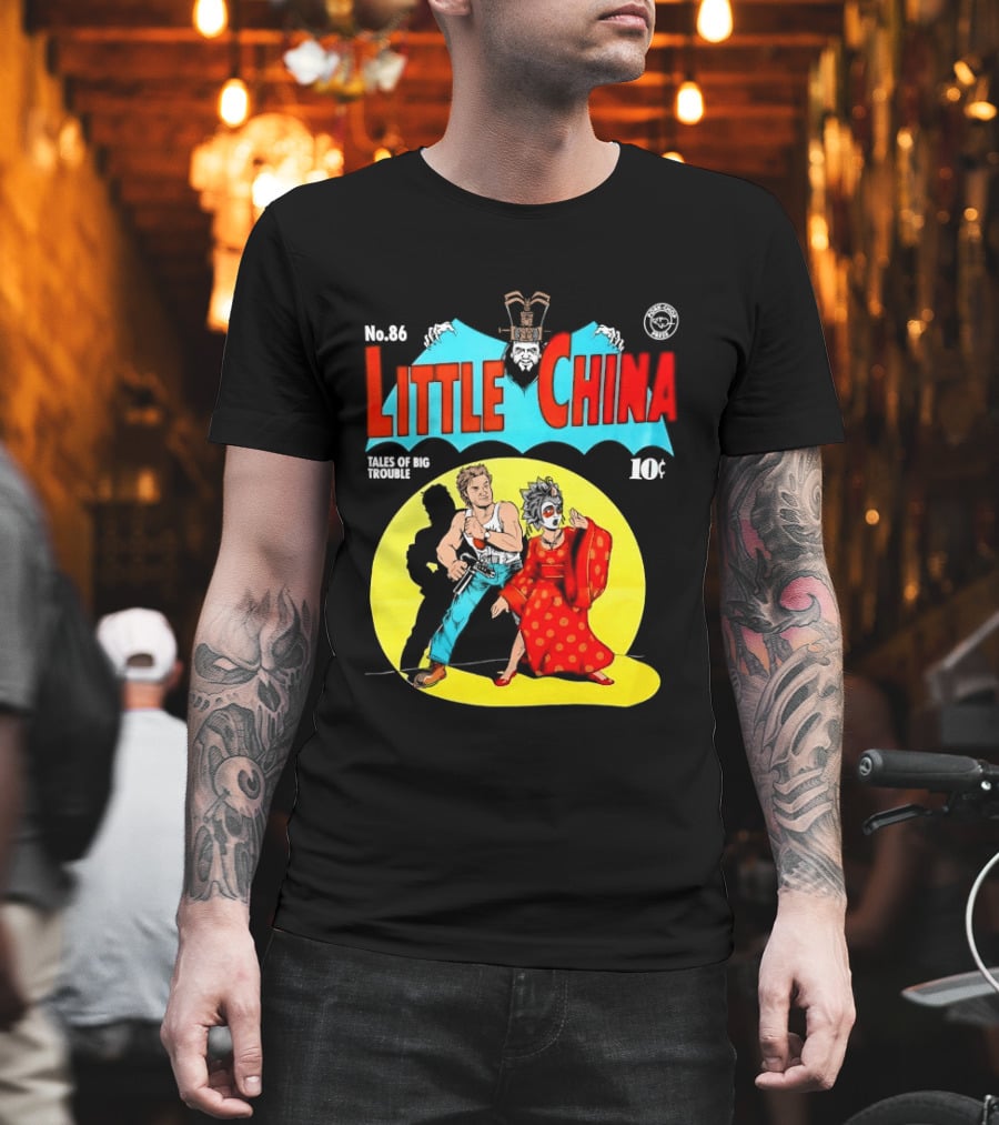 No 86 Little China Jack Burton Gracie Law David Lo Pan Tales Of Big Trouble T-Shirt