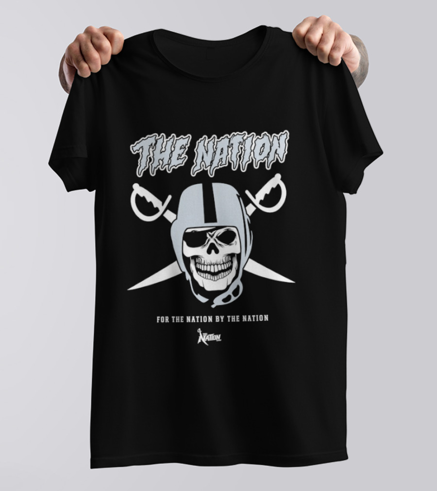 Las Vegas Raiders The Nation For The Nation By The Nation T-Shirt
