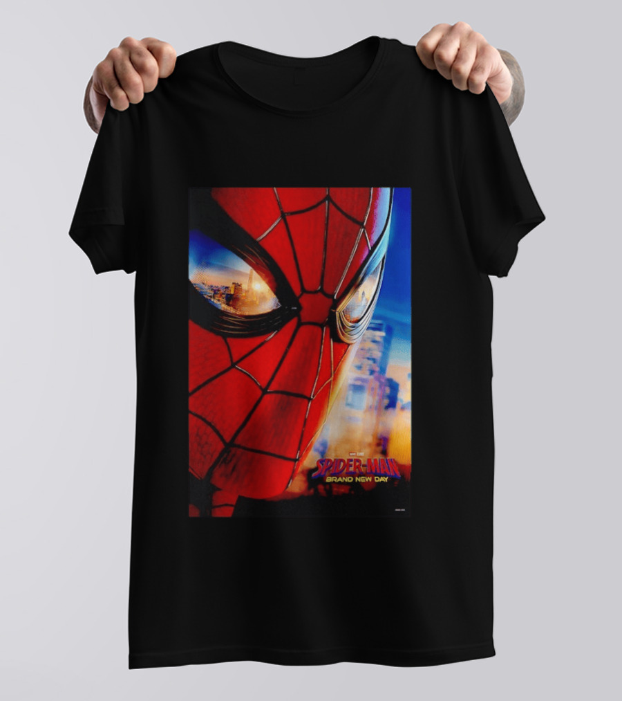 Spider Man Marvel Brand New Day Mask Studios T-Shirt