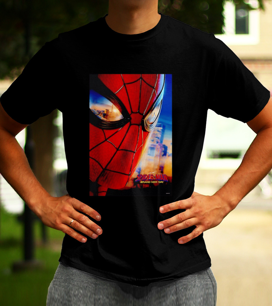 Spider Man Marvel Brand New Day Mask Studios T-Shirt