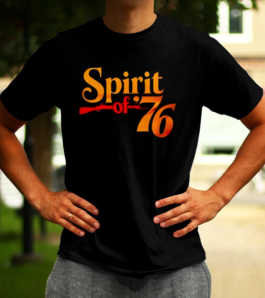 Spirit Of 76 American Revolution Independence Day USA T-Shirt