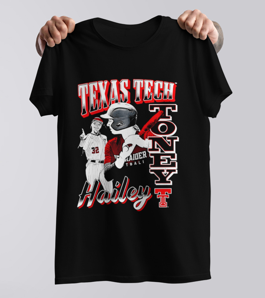Texas Tech Red Raiders Hailey Toney 32 T-Shirt