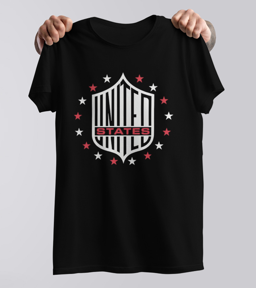 United States National Team Soccer Federation Stars T-Shirt