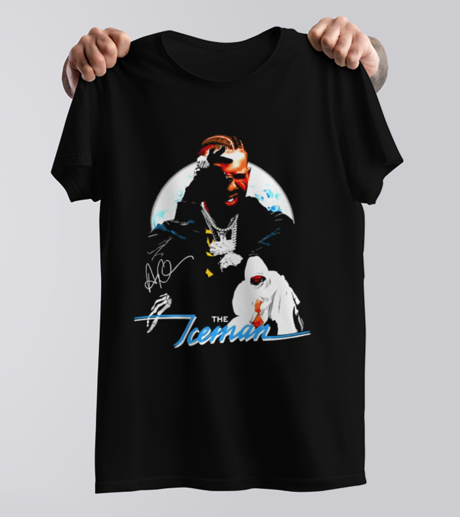 Drake The Iceman Autographed 2026 Design By Cesar T-Shirt
