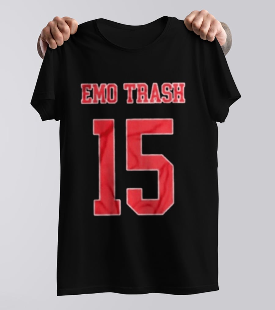EMO TRASH 15 Retro Sports T-Shirt