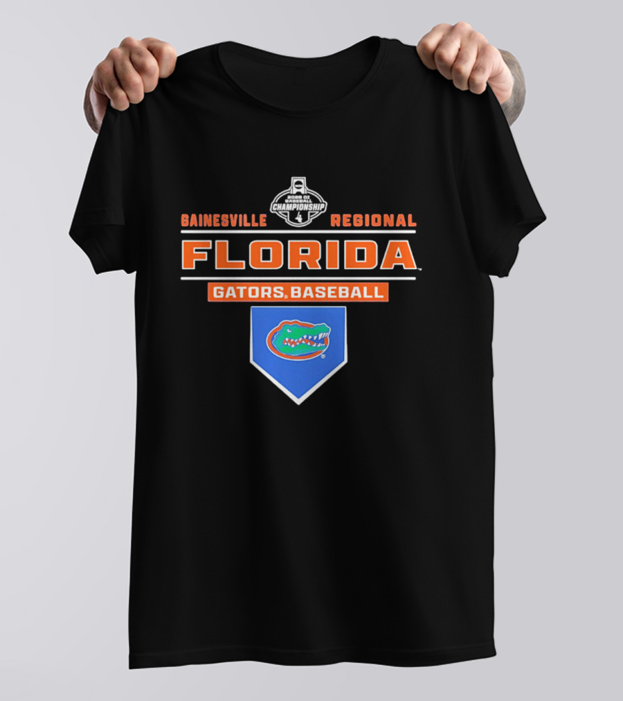 Gainesville Regional Florida Gators Baseball 2026 T-Shirt