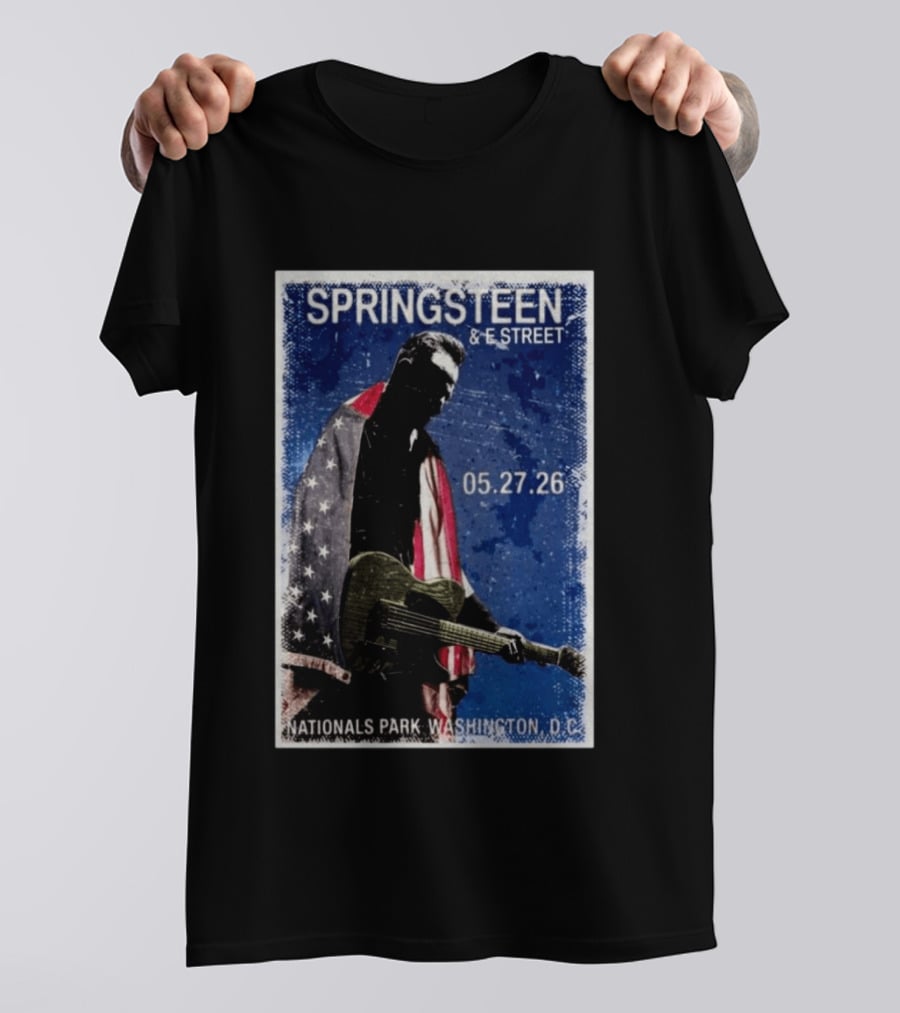 SPRINGSTEEN & E STREET Nationals Park Washington D.C. 05.27.26 T-Shirt