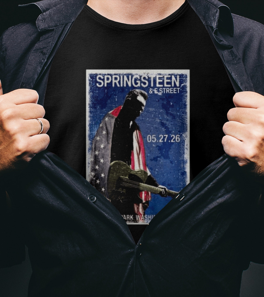 SPRINGSTEEN & E STREET Nationals Park Washington D.C. 05.27.26 T-Shirt