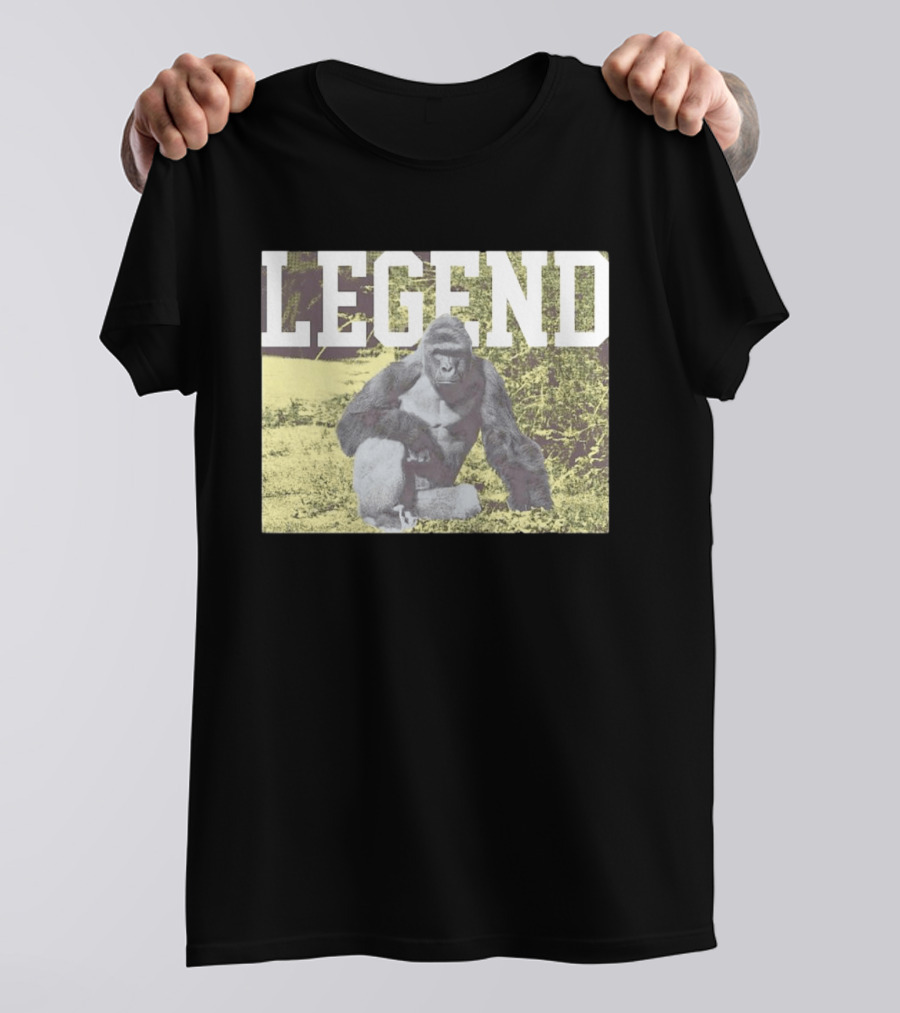 Legend Gorilla Wild Animals T-Shirt