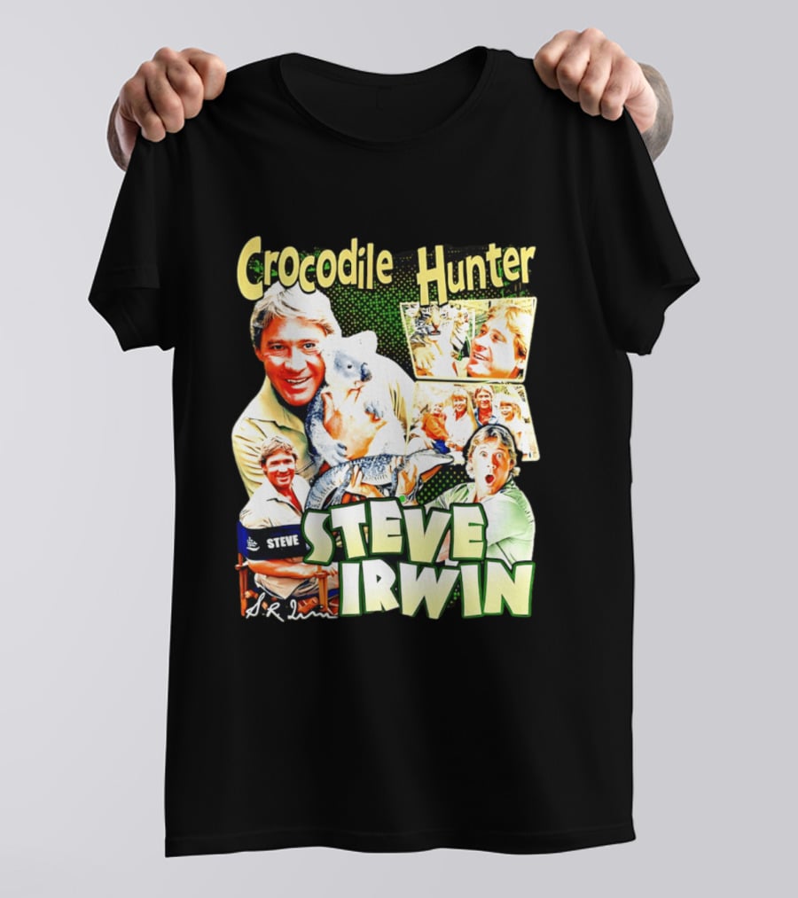 Crocodile Hunter Steve Irwin Wildlife Adventure T-Shirt