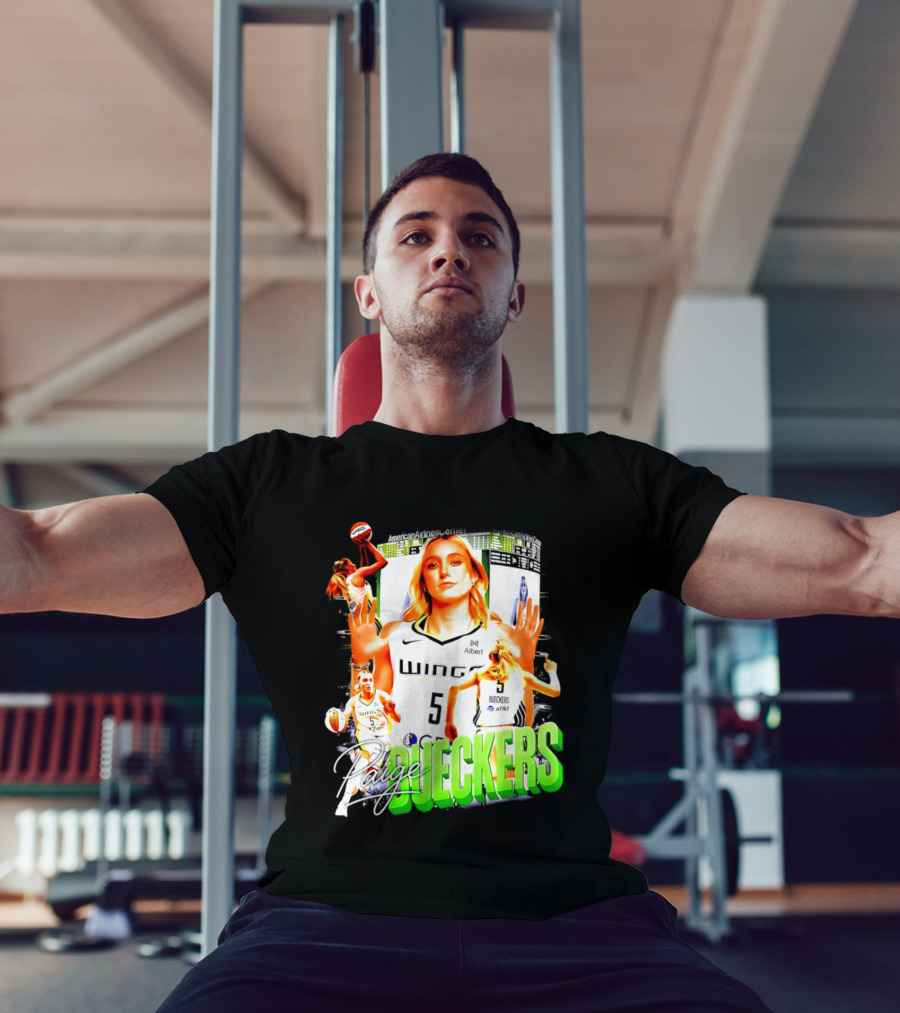 Paige Bueckers Dallas Wings Number 5 Basketball Star T-Shirt