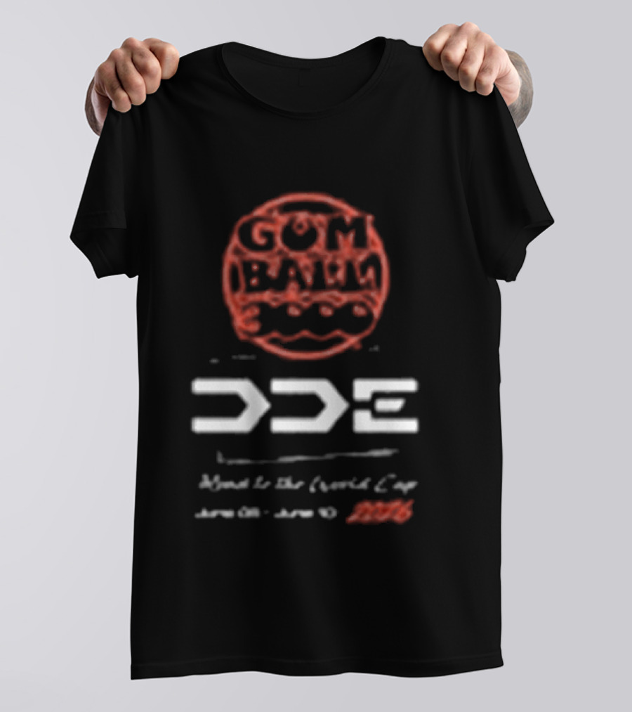 Gumball 3000 DDE Garage Miami To Mexico X City Rally 2023 T-Shirt