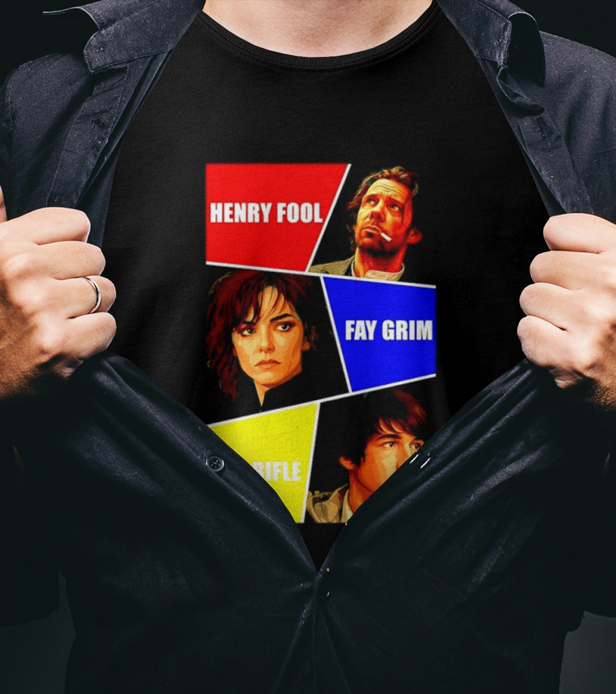 Henry Fool Fay Grim Ned Rifle Trilogy Hal Hartley Series T-Shirt