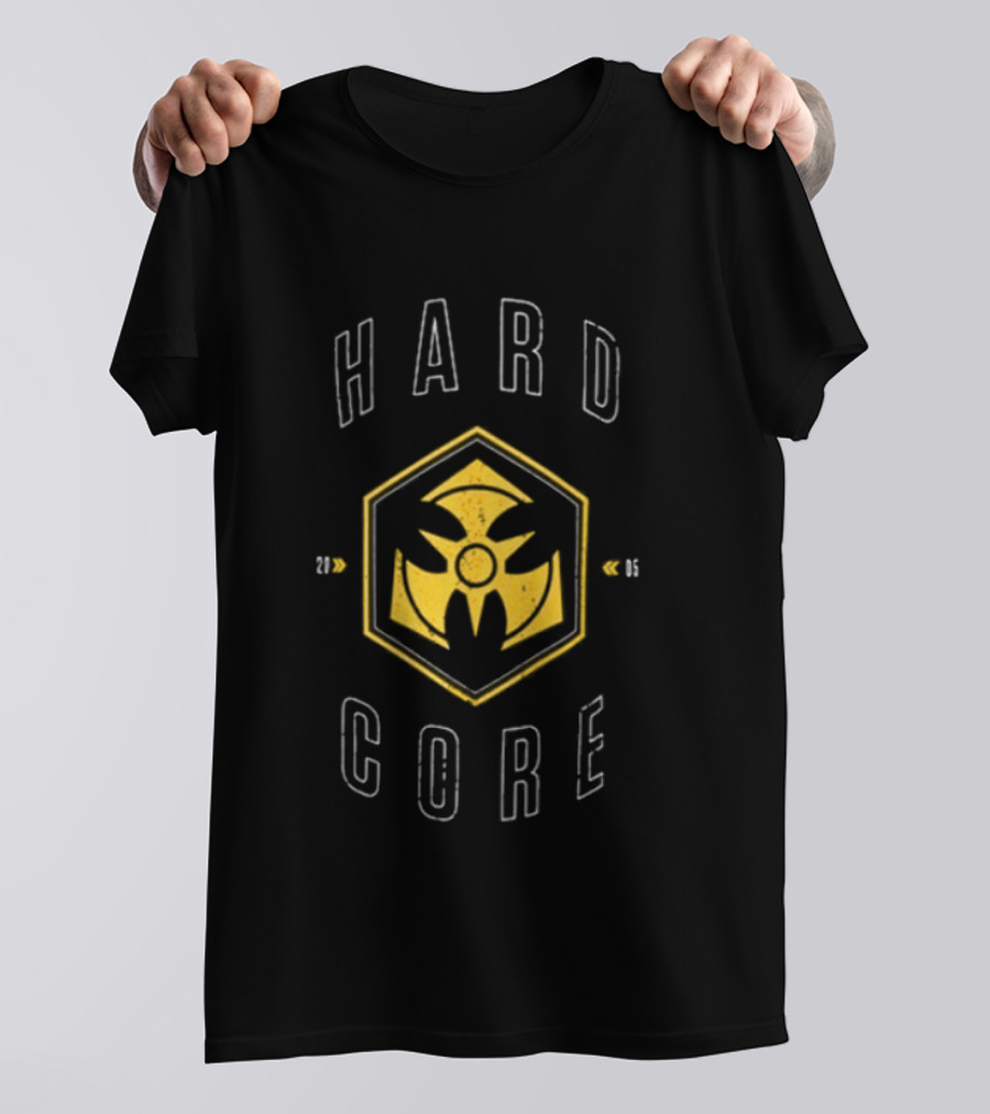Dominator Festival 05 Hardcore Yellow Hexagon T-Shirt