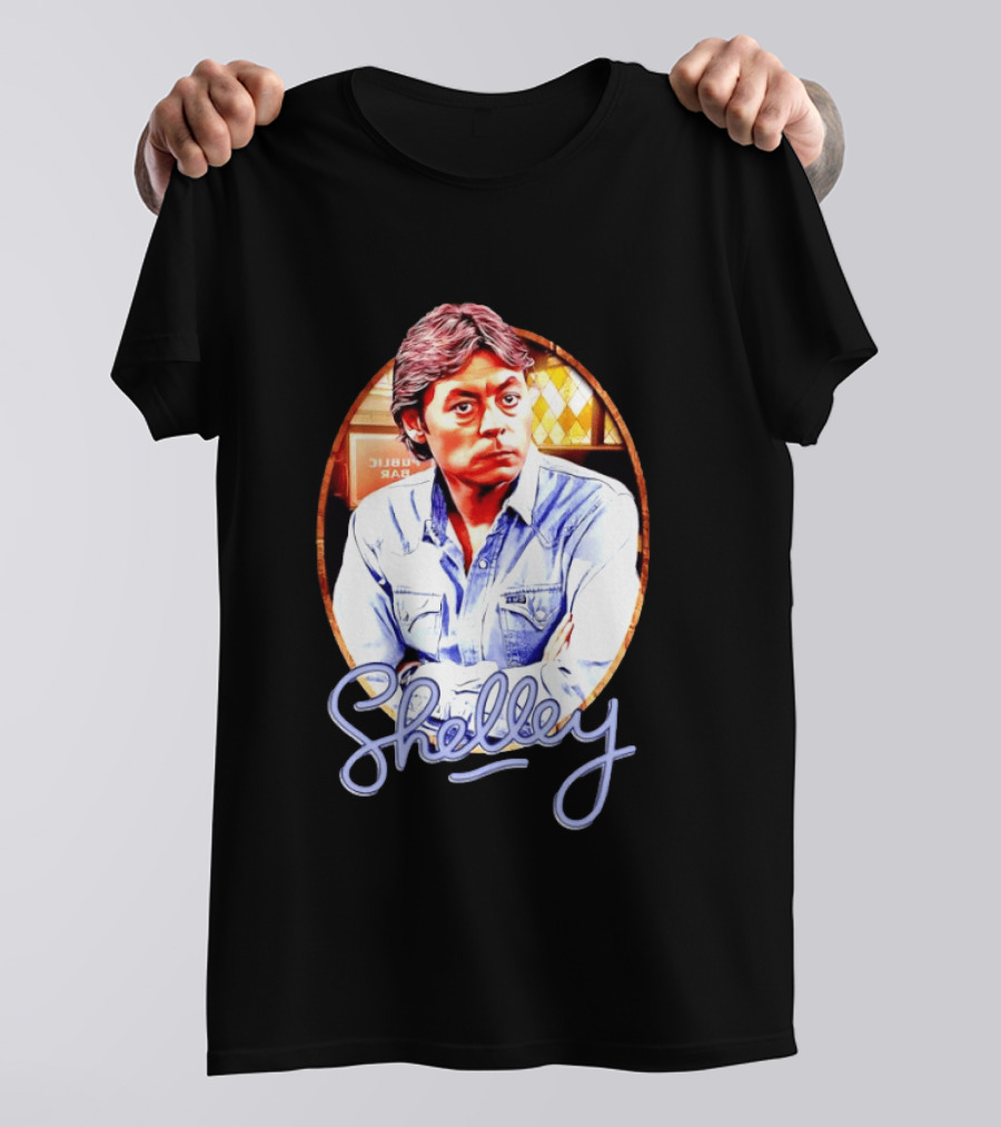 Hywel Bennett James Shelley British Sitcom T-Shirt