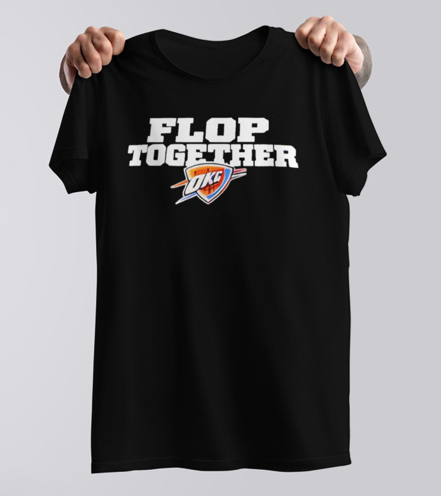 OKC Thunders Flop Together Game 7 Spurs T-Shirt