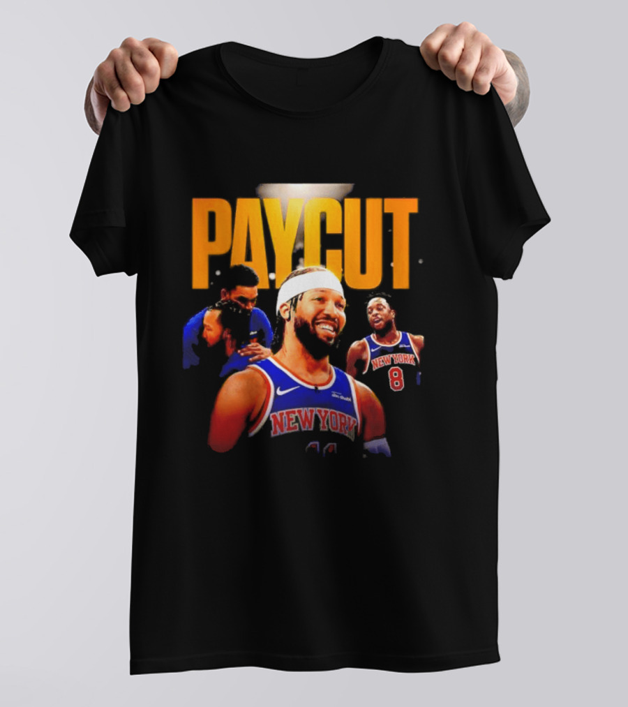 New York Basketball Paycut Jalen Brunson Knicks Edition T-Shirt