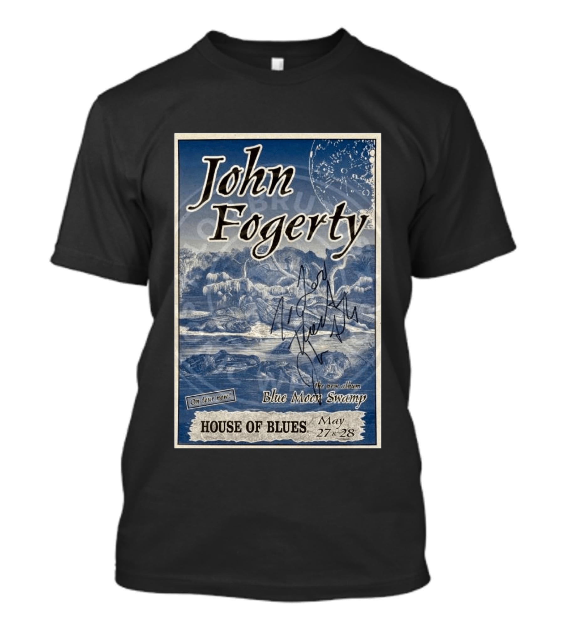 John Fogerty Blue Moon Swamp Tour House Of Blues May 27 28 2026 T-Shirt
