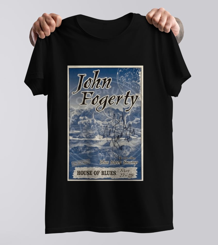 John Fogerty Blue Moon Swamp Tour House Of Blues May 27 28 2026 T-Shirt