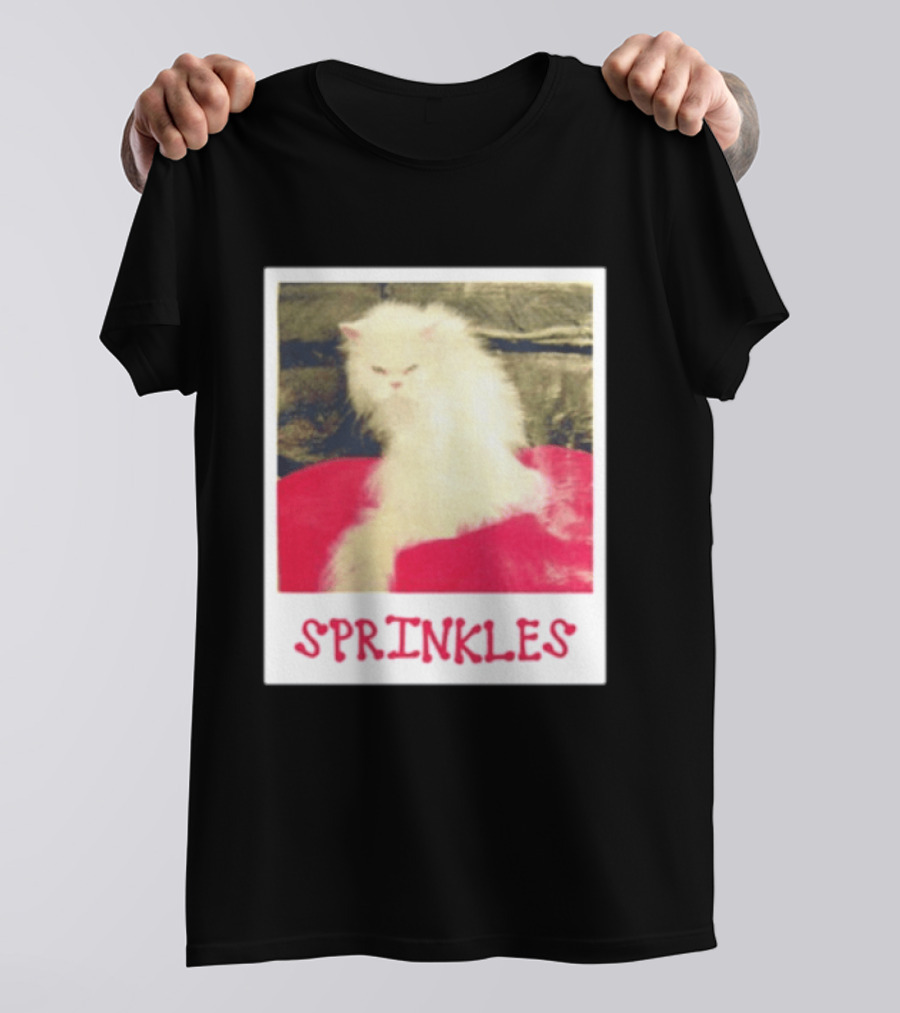 Sprinkles Polaroid Cat T-Shirt