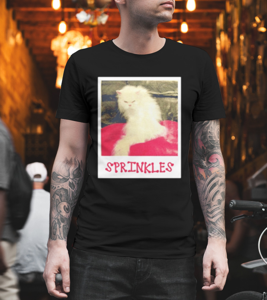 Sprinkles Polaroid Cat T-Shirt