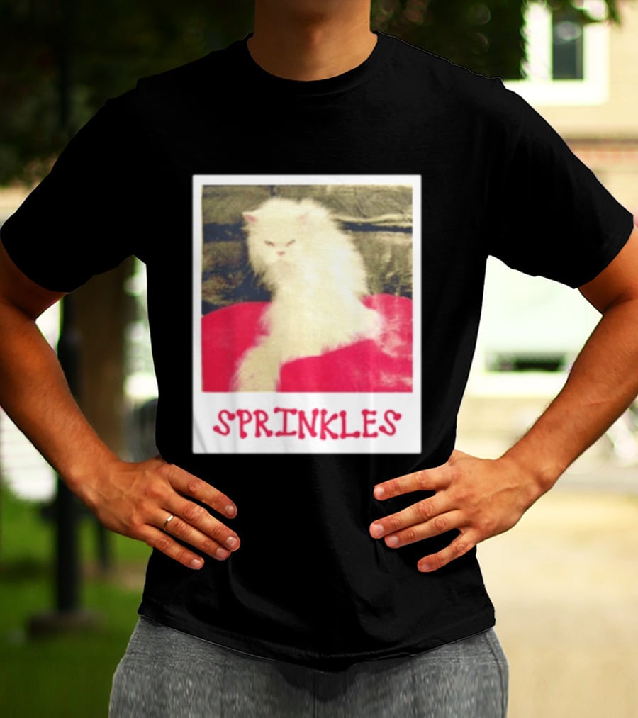 Sprinkles Polaroid Cat T-Shirt