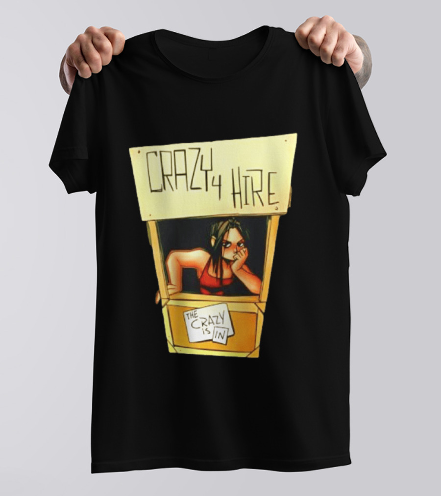 Nemi Montoya Crazy 4 Hire Comic Strip The Crazy Is T-Shirt