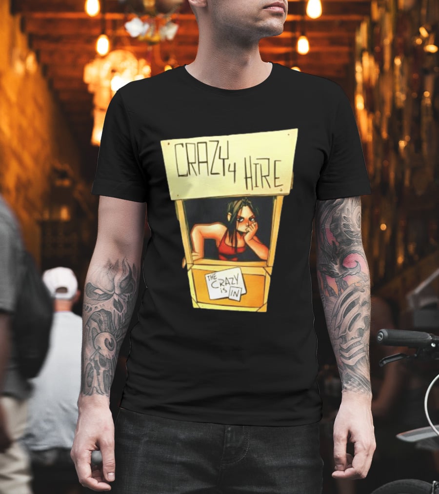 Nemi Montoya Crazy 4 Hire Comic Strip The Crazy Is T-Shirt